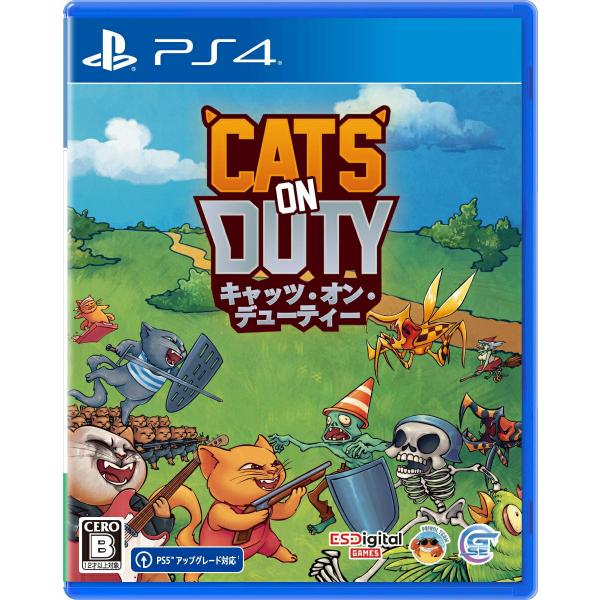 新品 PS4ソフト Cats On Duty キャッツ・オン・デューティー