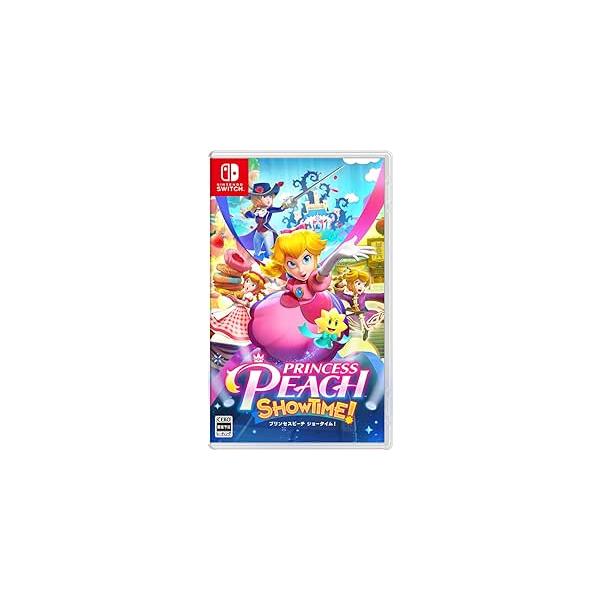 Nintendo Switch 新品 Switchソフト プリンセスピーチ Showtime