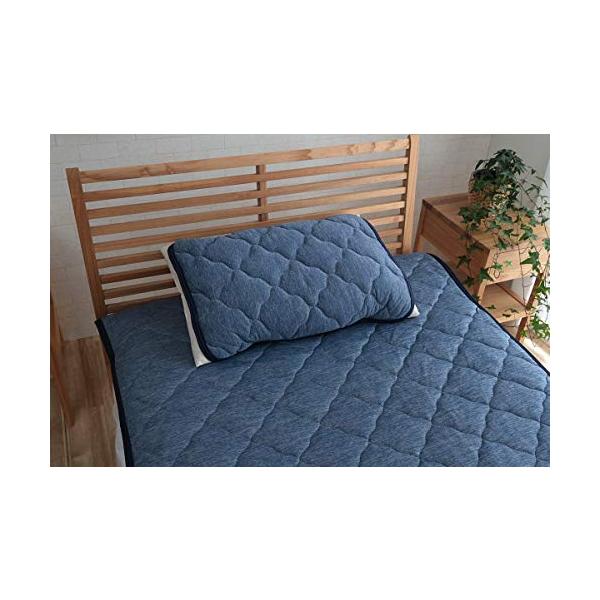 イケヒコ 寝具 枕パッド フリッシュ 枕パッド 洗える 冷感 涼感 接触冷感 メッシュ 通気性 約47×58cm #1589099