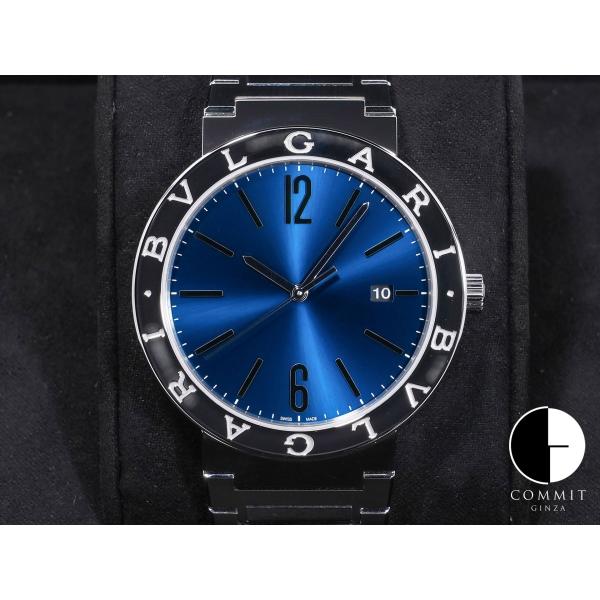 BVLGARI（ブルガリ） ブルガリブルガリ Ref.103720 SS ブルー文字盤