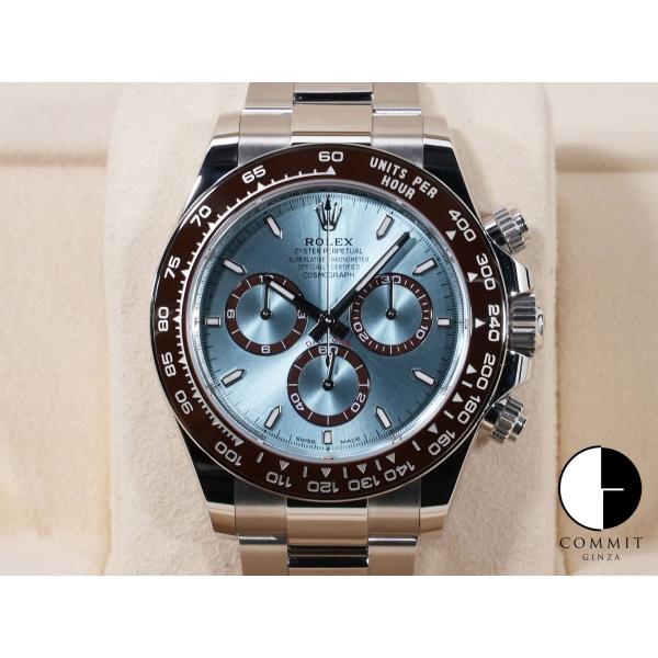 コスモグラフ デイトナ ロレックス Ref.126506 PT アイスブルー文字盤