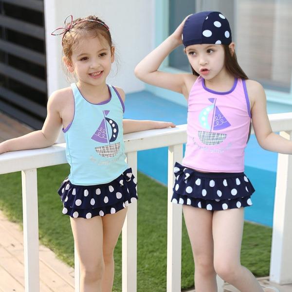 女の子水着 可愛いい コスプレ トップス スカート 子供 ビキニ 海水浴 女子 女児 キッズ水着 2点セット ピンク ブルー Buyee Buyee Jasa Perwakilan Pembelian Barang Online Di Jepang