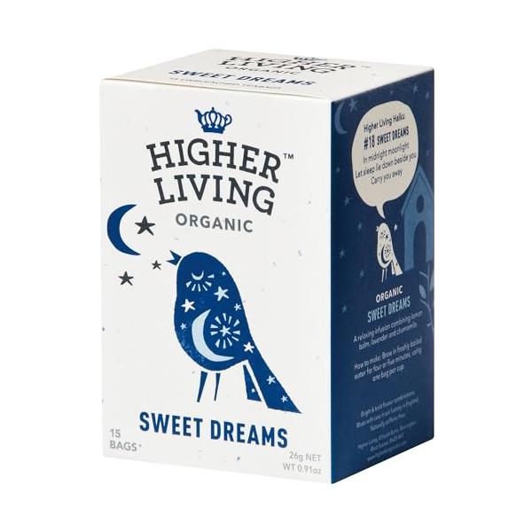 Higher Living Organicハイアーリビング スイートドリームス 有機 ハーブティー 15TBオーガニック