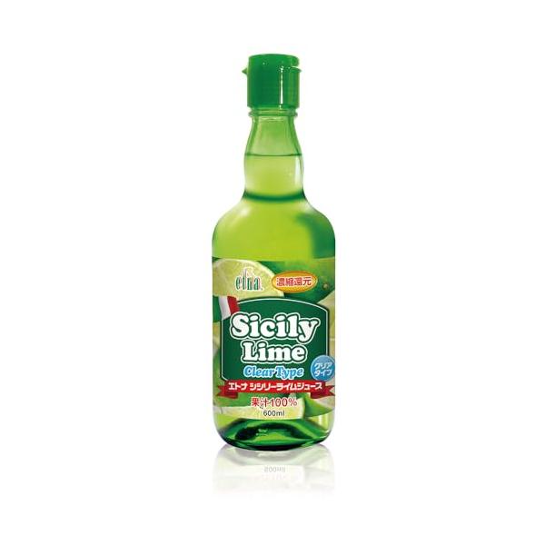 エトナ シシリーライムジュース クリアタイプ 600ml
