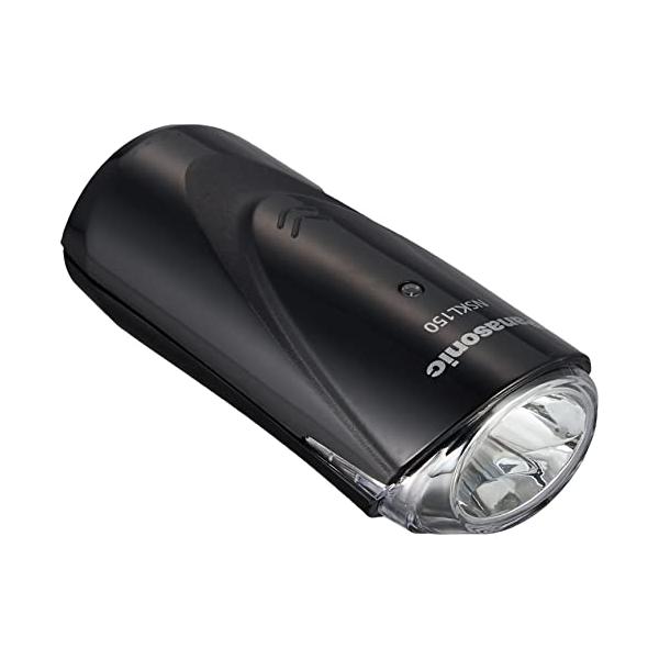 他サイト： パナソニック(Panasonic) LEDフロントライト 自転車 ブラック NSKL150-Bの商品画像
