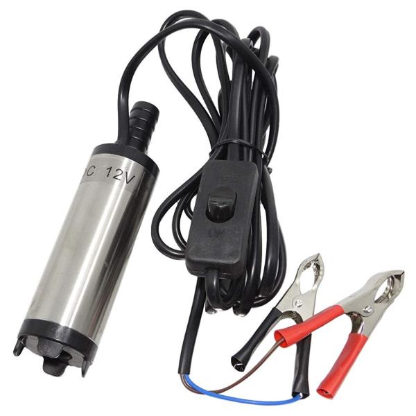 cmy select 水中ポンプ 12V バッテリー クランプ Bタイプ 汚水 給油 灯油 給水 海水 水槽 超小型