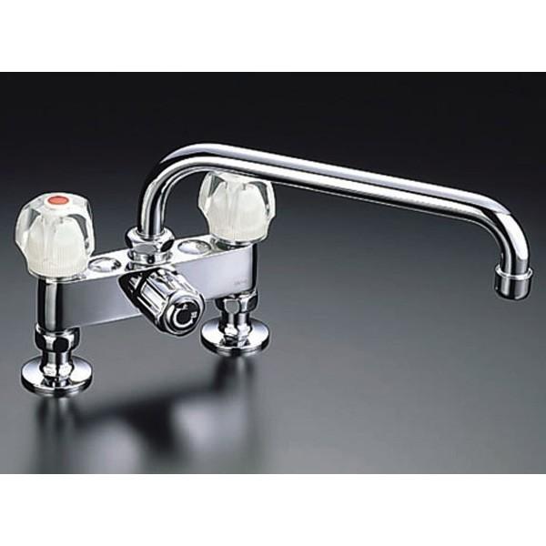 LIXIL INAX ツーホールタイプ 2ハンドル混合水栓 一時止水タイプ LIXIL INAX ツーホールタイプ 2ハンドル混合水栓 一時止水タイプ