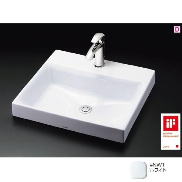 TOTO 【LS717C #NW1】TOTO カウンター式洗面器 ベッセル式 ホワイト 