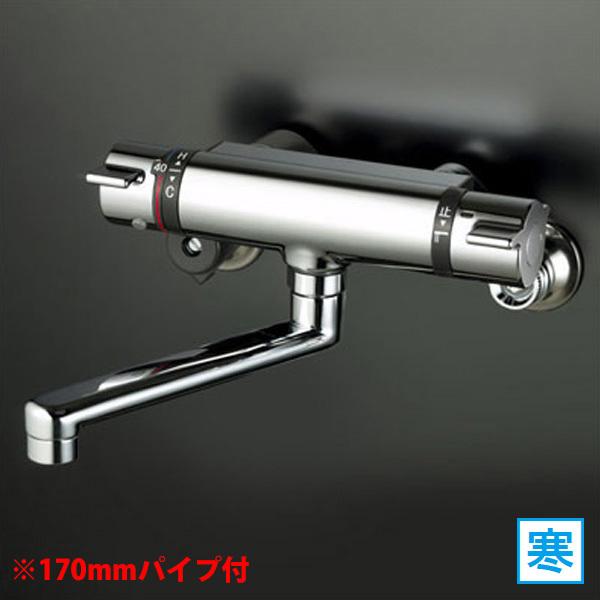KVK サーモスタット式混合栓(寒冷地用) KM800WT (水栓金具) 価格 KVK サーモスタット式混合栓(寒冷地用) KM800WT (水栓金具) 価格