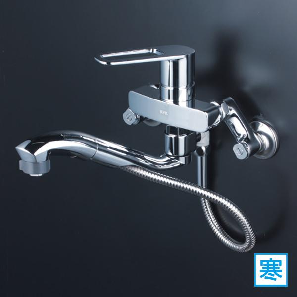 山電気　KVK シングル混合栓（寒冷地仕様） Amazon | KVK シングルレバー混合栓 寒冷地用 PT55KG | キッチン