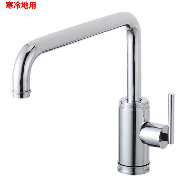 SANEI シングルワンホール混合栓 寒冷地 K87410JK-13 (水栓金具 SANEI シングルワンホール混合栓 寒冷地 K87410JK-13 (水栓金具