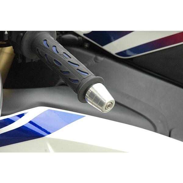CBR1000RR　SC59　バーエンド　シルバー