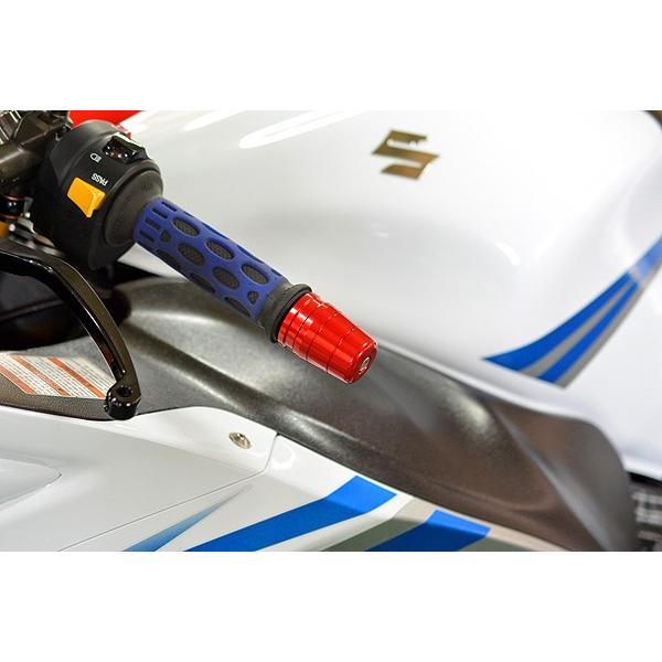 GSX1300R　ハヤブサ　バーエンド　レッド