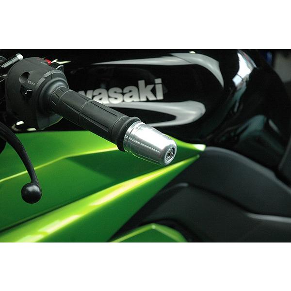 NINJA1000　10’〜/Z1000　03’〜09’　バーエンド　シルバー