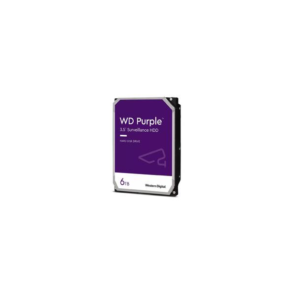 ＷＥＳＴＥＲＮ　ＤＩＧＩＴＡＬ WD64PURZ WD Purple SATA 6Gb/s 256MB 6TB 3.5inch CMR 目安在庫=△