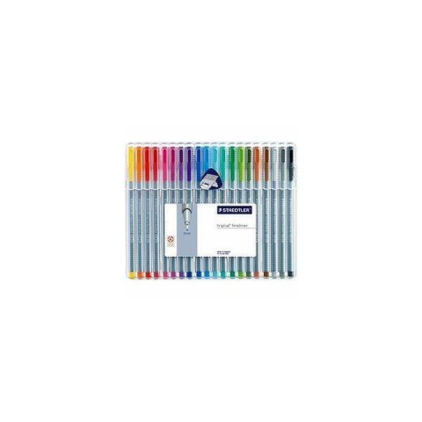 ステッドラー トリプラス ファインライナー 細書きペン２０色セット 目安在庫=○