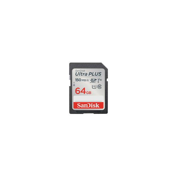 SanDisk（サンディスク） ウルトラプラス SDXC UHS-Iカード 64GB 目安
