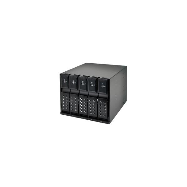 【3.5インチHDDを5台搭載可能!アルミシャーシ採用のPC内蔵タイプリムーバブルラック】 検索キーワード:センチュリー|CENTURY 記憶装置|ドライブケース メーカー型番:BPN-DE350SS-BK2 BPNDE350SSBK2