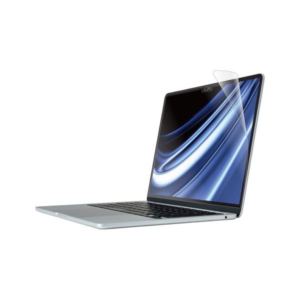 エレコム MacBook Air 13.6インチ ( M4 / M3 / M2 ) 保護フィルム ブルーライトカッ メーカー在庫品