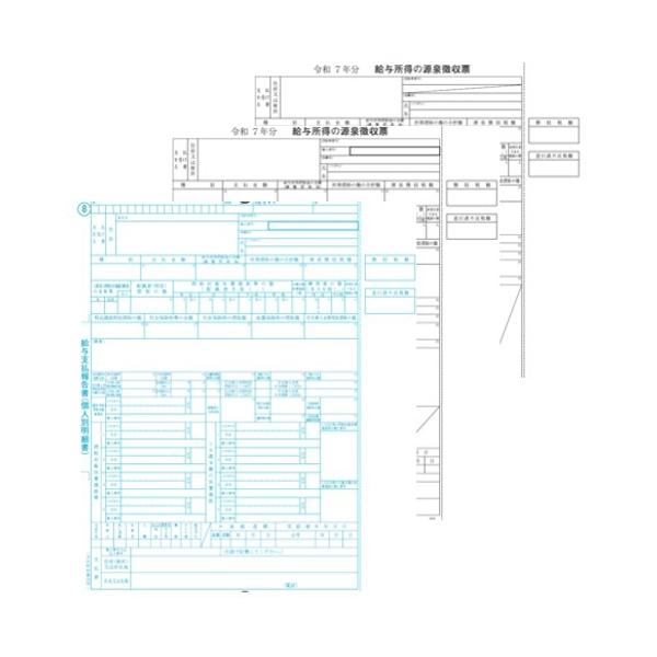 【令和7度版ドットプリンタ用源泉徴収票】 検索キーワード:オービックビジネスコンサルタント|OBC 総務／人事／経理|人事／給与 メーカー型番:09-SP6009-A25 09SP6009A25