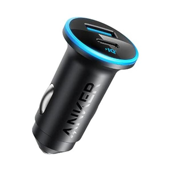 Anker 323 Car Charger (52.5W) (USB PD対応 52.5W 2ポート USB-C カーチャージャー) PowerIQ 3.0搭載 / コンパクトサイズ