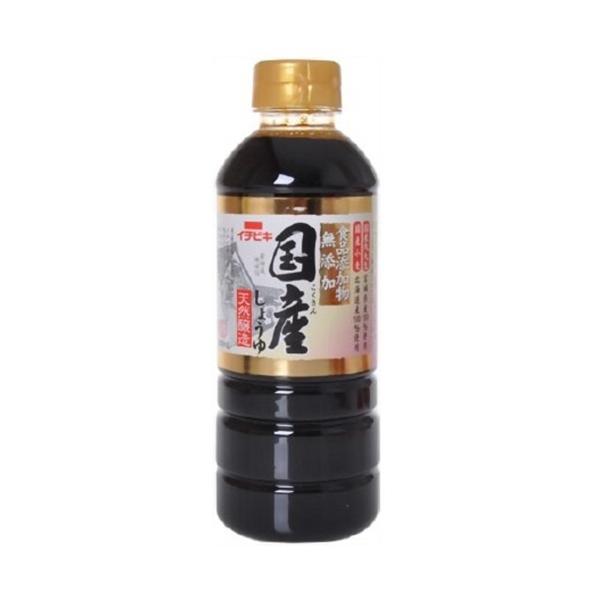 他サイト： イチビキ 無添加国産しょうゆ 500ml 1本 取り寄せ商品の商品画像