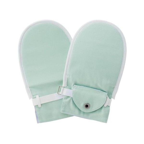 かっちゃん様 アズワン フドー（R）てぶくろNo.6 グリーン M 1双 105766 (1双