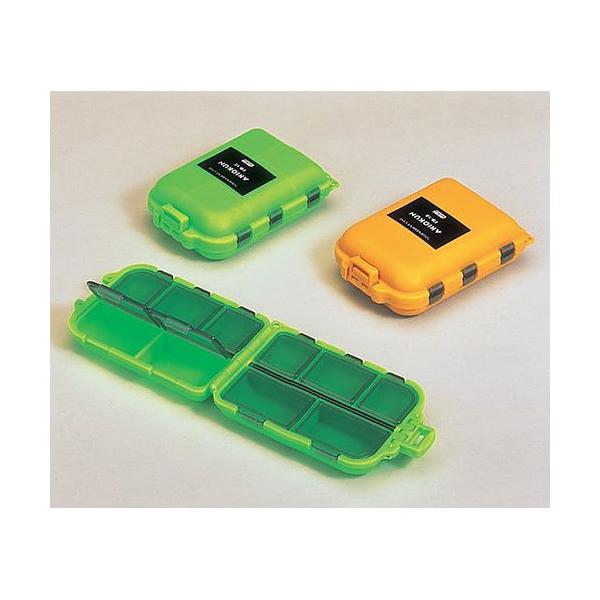 他サイト： 　 ピルケース グリーン 97×65×30mm (1個) 目安在庫=△の商品画像