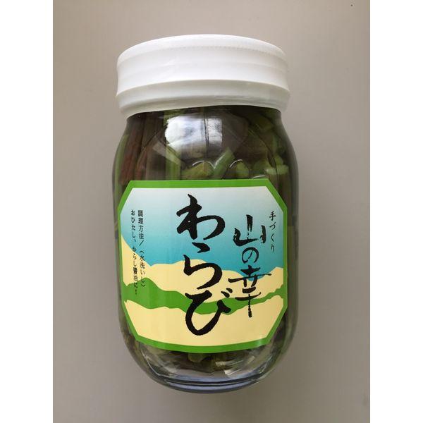 【青森県産のわらびを水煮にしました。おひたし、炒め物、汁物の具に！瓶詰めですので賞味期限が長いです。】 検索キーワード:岩木屋 缶詰・びん詰・真空|野菜・山菜 メーカー型番:FW2102
