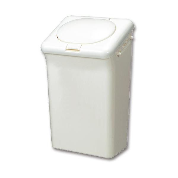 他サイト： ティーワールド 消臭剤配合防臭ペール ホワイト 14L 1個 取り寄せ商品の商品画像