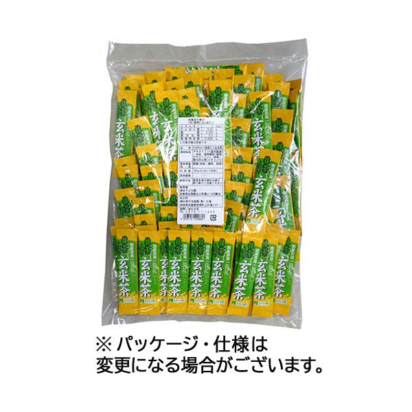ますぶち園 インスタント抹茶入り玄米茶スティック 1袋(100本) 取り寄せ商品