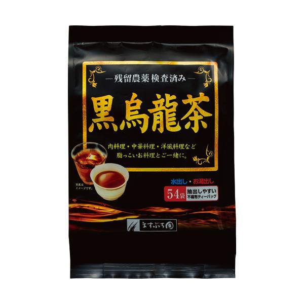 ますぶち園 黒烏龍茶ティーバッグ 1袋(54バッグ) 取り寄せ商品