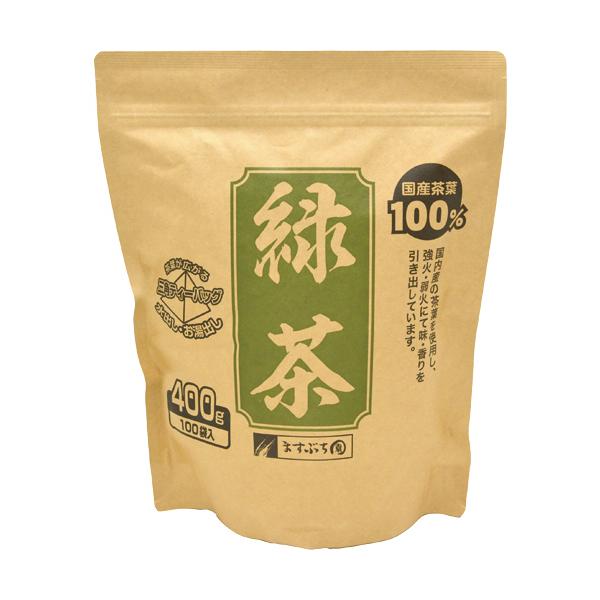 ますぶち園 オキロン 三角ティーバッグ 緑茶 1袋(100バッグ) 取り寄せ商品