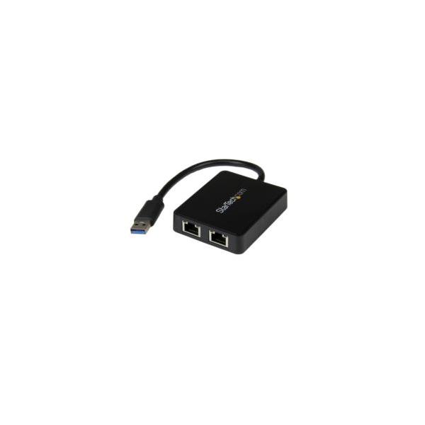 rsD LANA_v^[/USB 3.0/2x RJ45/10/100/1000 Mbps/ubN ڈ݌=