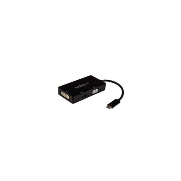 rsD fBXvCA_v^[/USB-C - HDMI VGA DVI/15cmP[u/BK ڈ݌=