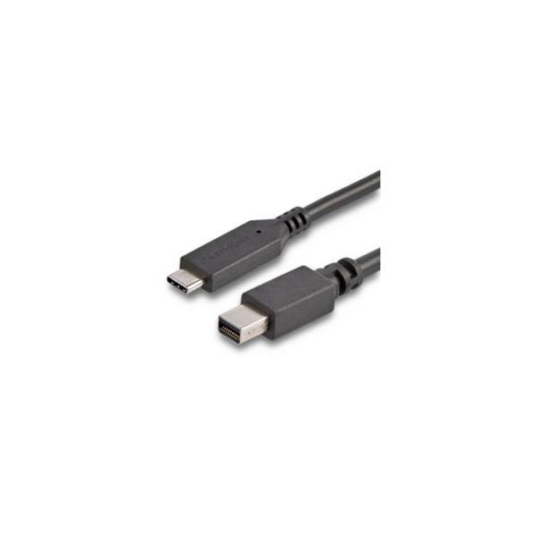 rsD fBXvCϊP[u/USB-C - mDP/1.8m/4K60Hz/ubN ڈ݌=