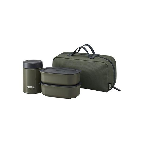 他サイト： サーモス 真空断熱スープランチセット 800ml カーキ 目安在庫=○の商品画像
