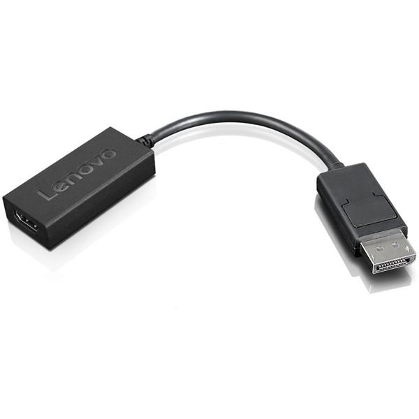 m{EWp 4X90R61023 Lenovo DisplayPort - HDMIA_v^[(HDMI2.0-BKi) ڈ݌=