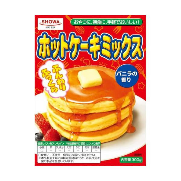 昭和産業 昭和 ホットケーキミックス ３００ｇ（1個） 目安在庫=○