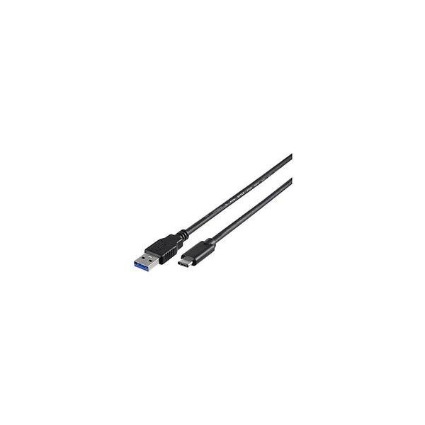 �o�b�t�@���[ BSUAC31110BK USB3.1 Gen1�P�[�u��(A to C) 1.0m �u���b�N �ڈ��݌�=��