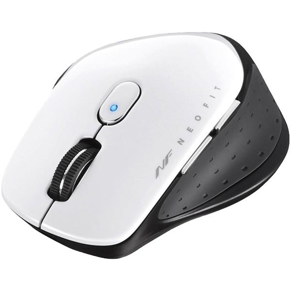 �o�b�t�@���[ BSMBW510MWH ���� BlueLED 5�{�^�� �l�I�t�B�b�g�}�E�X M �z���C�g �ڈ��݌�=��