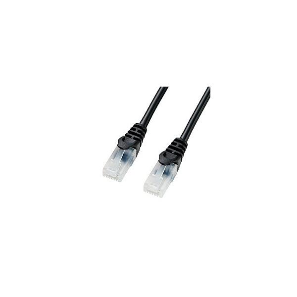 �T�����T�v���C �c���܂�h�~CAT5eLAN�P�[�u�� 7m �u���b�N LA-Y5TS-07BK ���[�J�[�݌ɕi