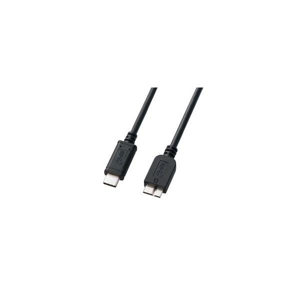 TTvC USB3.1 Gen2 TypeC - microB P[u 1m KU31-CMCB10 [J[݌ɕi