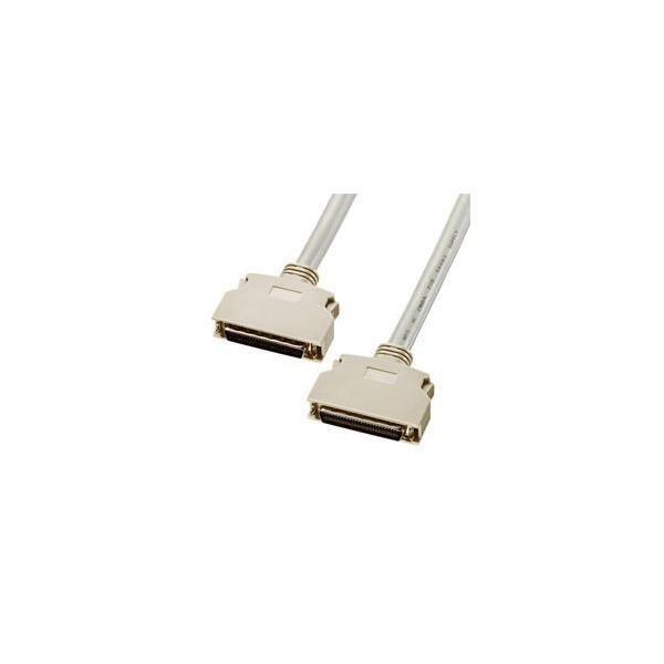 サンワサプライ SCSIケーブル 1m ライトグレー KB-SHP1K メーカー在庫品