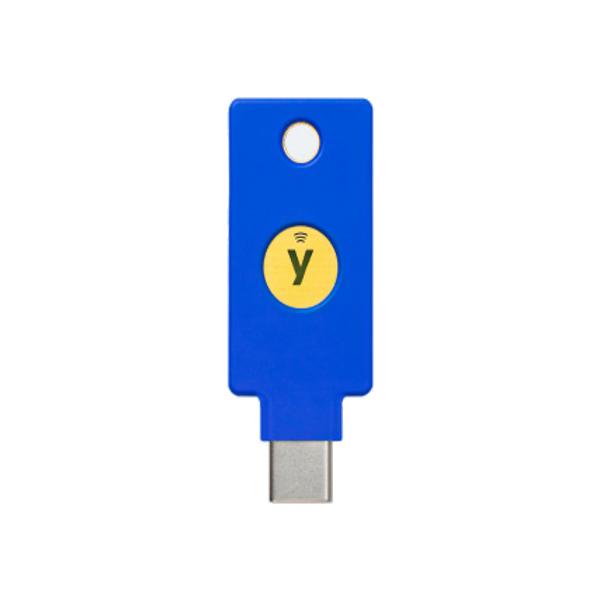 Yubico - Security Key C NFC - Two-Factor Authentication Security Key, Connect via USB-C or NFC, FIDO U2F/FIDO2 Certified - Black