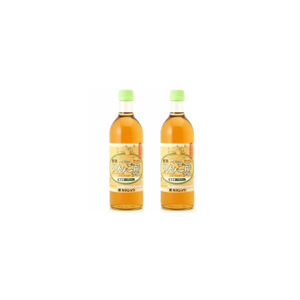 カネショウ 青森の味！フルーツビネガー ハチミツ入りんご酢ライト 500ml 2本 メーカー在庫品