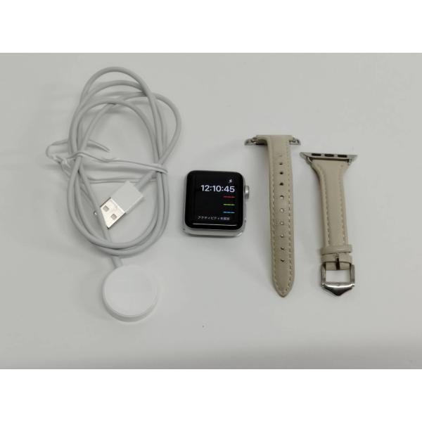 Apple Watch Series 3/GPS+セルラー/38mm/A1889/シルバー〈MTGN2J/A