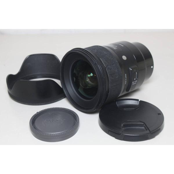 SIGMA/24mm F1.4 DG HSM/SONY Eマウント用/単焦点レンズ (4) : 中古