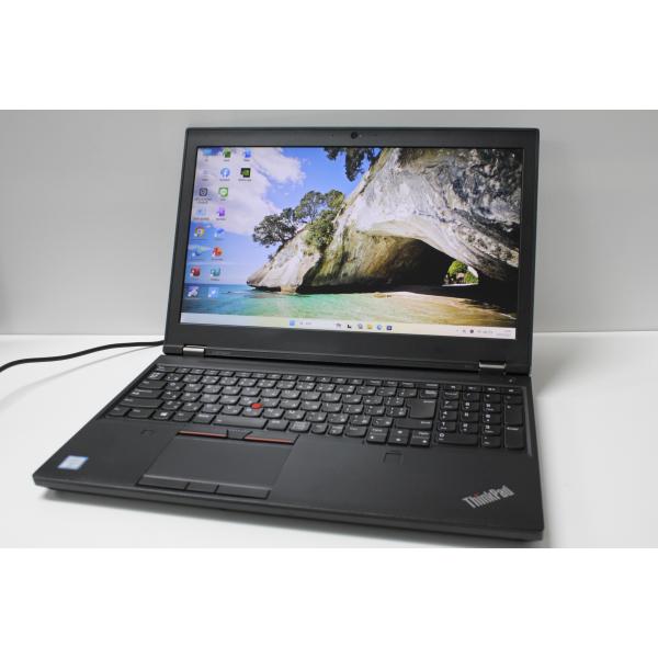 美品中古のLenovo ThinkPad P51 中古ノートPC】Lenovo〈ThinkPad P51〉Intel Core i7/SSD256GB/メモリ