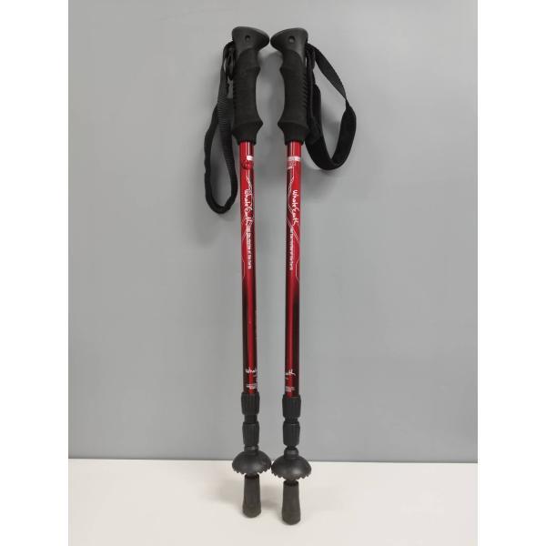 【良品】whole earth トレッキングポール/アンチショック/120 良品】whole earth ホールアース トレッキングポール/アンチショック